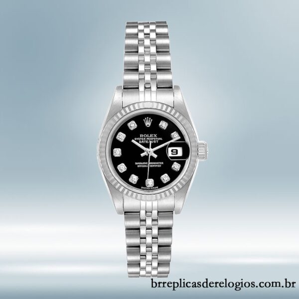 Rolex Datejust 279174 Senhoras 28mm Automático mostrador preto - Imagem 2
