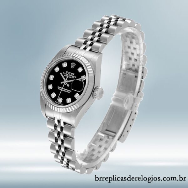 Rolex Datejust 279174 Senhoras 28mm Automático mostrador preto - Imagem 3