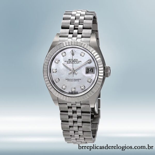 Rolex Datejust Senhoras m279174-0009 28mm Pulseira do Jubileu - Image 2