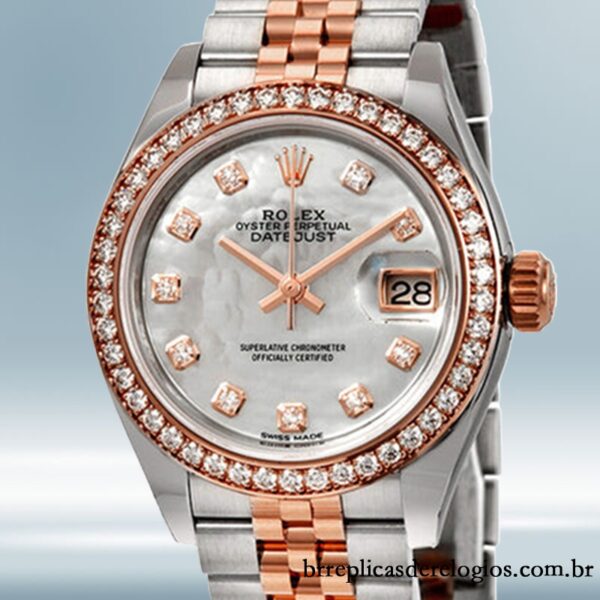 Rolex Datejust 28mm m279381rbr-0013 Senhoras Automático