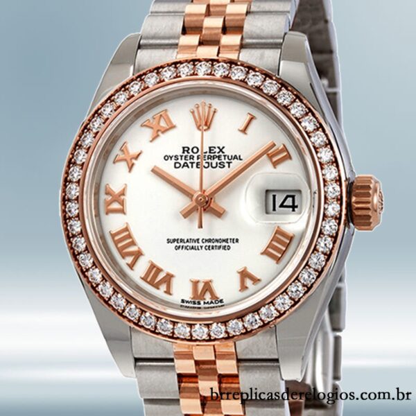 Rolex Datejust 28mm Senhoras m279381rbr-0021 Pulseira do Jubileu Automático