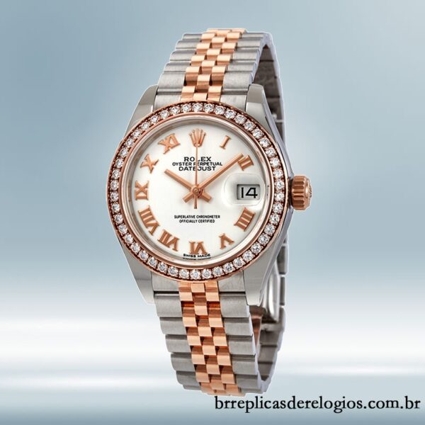 Rolex Datejust 28mm Senhoras m279381rbr-0021 Pulseira do Jubileu Automático - Image 2