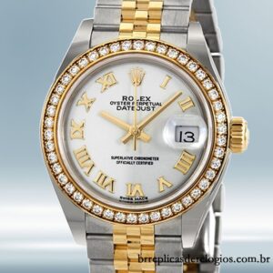 Rolex Datejust Senhoras m279383rbr-0023 28mm Pulseira do Jubileu
