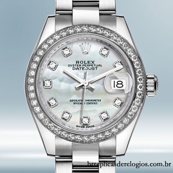 Rolex Datejust m279384rbr-0012 28mm Senhoras Automático
