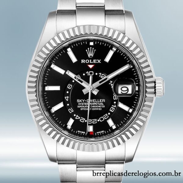 Rolex Sky-dweller 42mm masculino m326934-0005 Automático pulseira de ostra