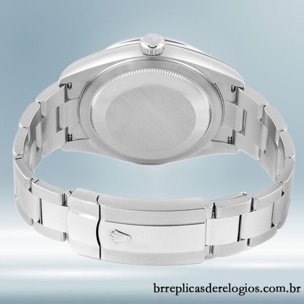 Rolex Sky-dweller m326934-0003 42mm masculino Tom prata pulseira de ostra - Image 4