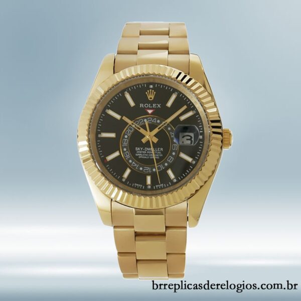 Rolex Sky-dweller 42mm masculino 326938BKSO Automático mostrador preto - Image 2
