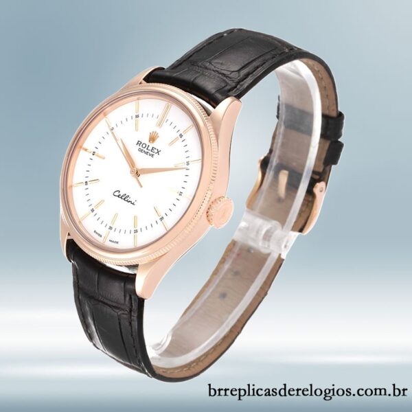 Rolex Cellini 39mm masculino m50505-0021 Automático Correia de couro - Image 3