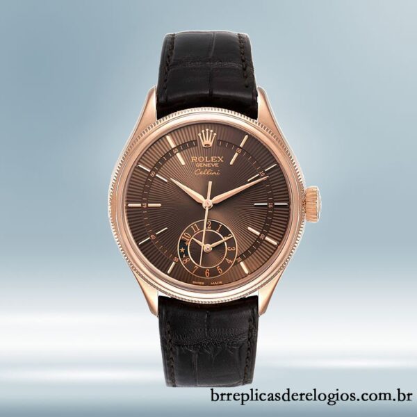 Rolex Cellini m50525-0016 masculino 39mm Mostrador Marrom - Image 2