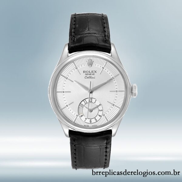 Rolex Cellini 39mm masculino m50529-0006 Automático Mostrador Prateado - Image 2