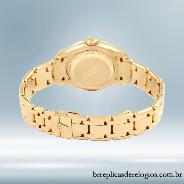 Rolex Pearlmaster Senhoras 29mm 80318 Tom de ouro - Image 4