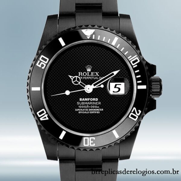Rolex Submariner masculino 40mm Bamford Automático pulseira de ostra