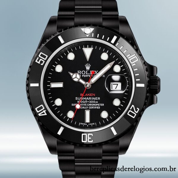Rolex Submariner masculino 116610 40mm mostrador preto Automático