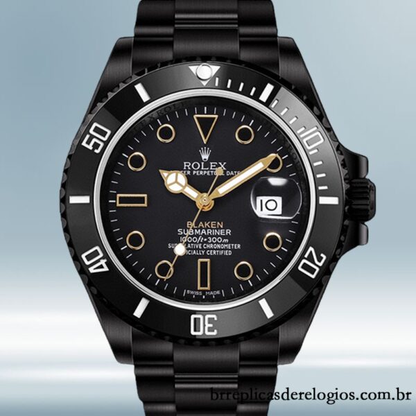 Rolex Submariner masculino 40mm 116610 mostrador preto