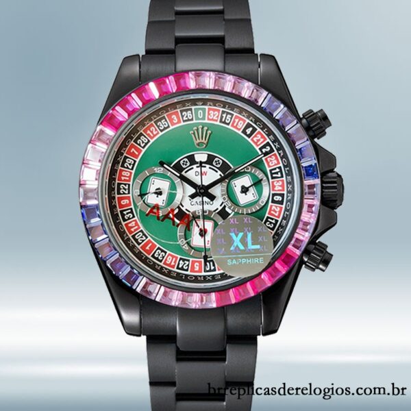 Rolex Daytona masculino 40mm DIW tom preto - Image 2