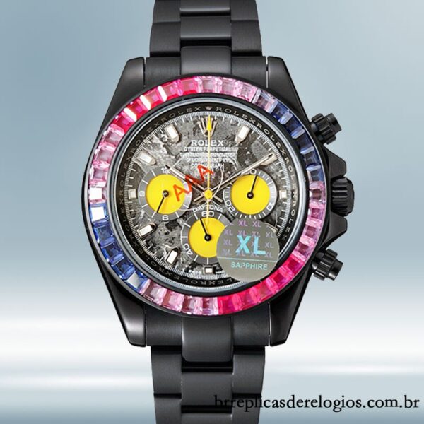 Rolex Daytona 40mm masculino DIW Mostrador cinza tom preto - Image 2