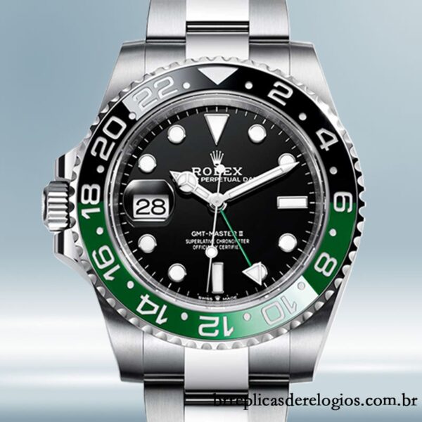Rolex GMT-Master masculino 40mm M126720VTNR-0001 Automático mostrador preto