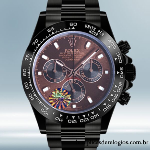 Rolex Daytona 40mm masculino 116500 Mostrador Marrom