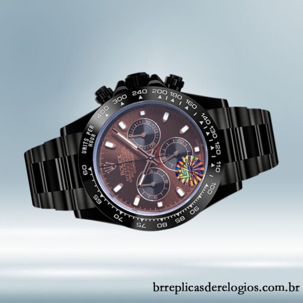 Rolex Daytona 40mm masculino 116500 Mostrador Marrom - Image 3