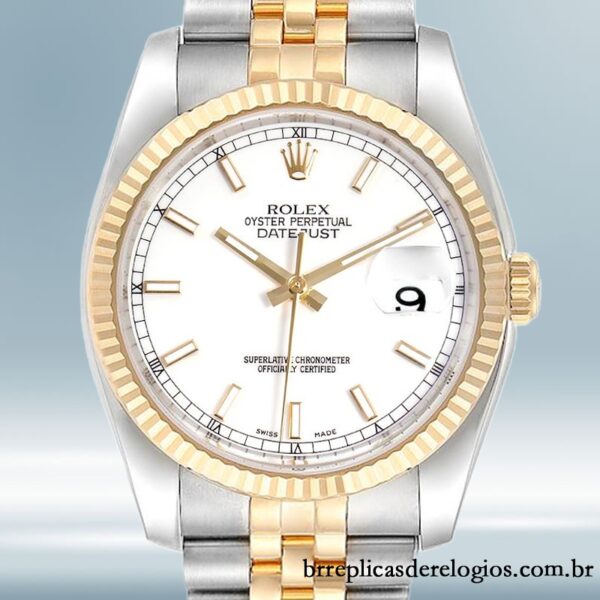 Rolex Datejust 36mm 116233 masculino Pulseira do Jubileu