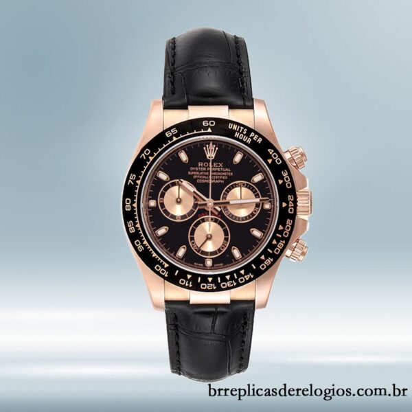 Rolex Daytona 40mm 116515 masculino mostrador preto - Image 2