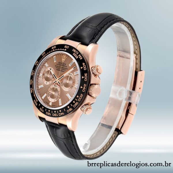 Rolex Daytona 40mm masculino 116515 Automático Correia de couro - Image 3
