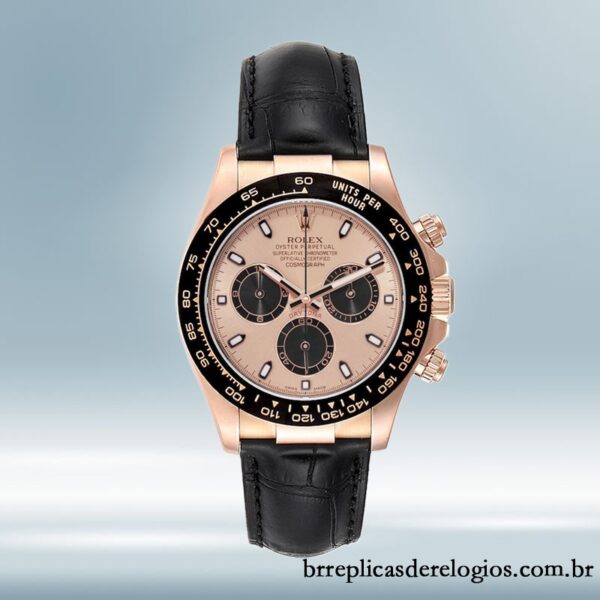 Rolex Daytona masculino 40mm 116515 Automático Mostrador de ouro rosa - Image 2
