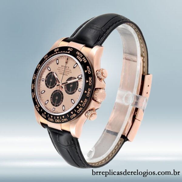 Rolex Daytona masculino 40mm 116515 Automático Mostrador de ouro rosa - Image 3