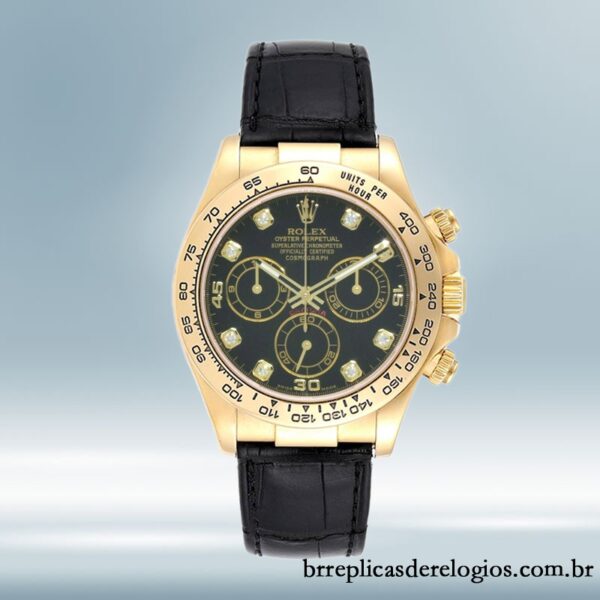 Rolex Daytona 40mm masculino 116518 Tom de ouro - Image 2