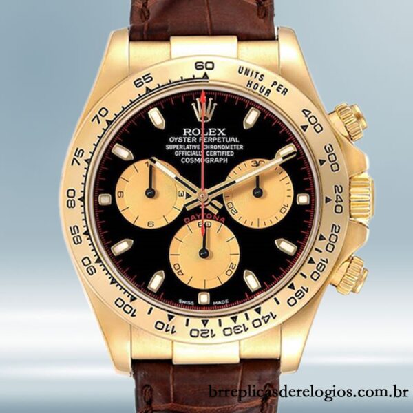 Rolex Daytona 116518 40mm masculino Automático Tom de ouro