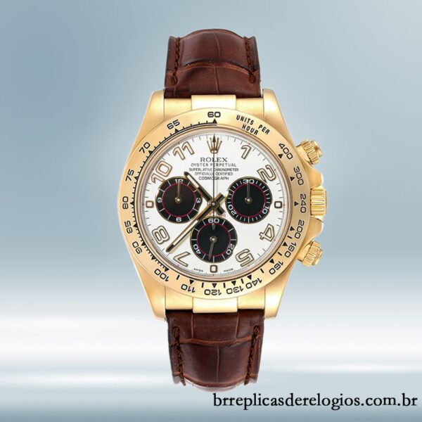 Rolex Daytona 116518 masculino 40mm mostrador branco Automático - Image 2