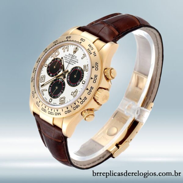 Rolex Daytona 116518 masculino 40mm mostrador branco Automático - Image 3