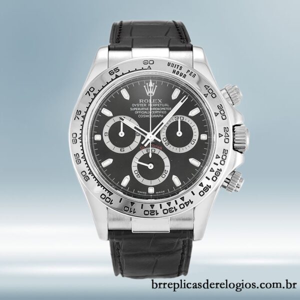 Rolex Daytona 116519 masculino 40mm Automático mostrador preto - Imagem 2