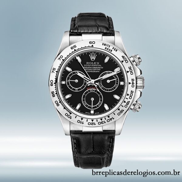 Rolex Daytona masculino 40mm 116519 Correia de couro - Image 2