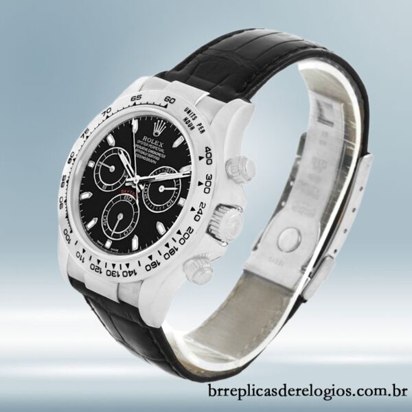 Rolex Daytona masculino 40mm 116519 Correia de couro - Image 3