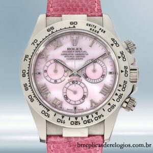 Rolex Daytona masculino 116519 40mm Mostrador Rosa