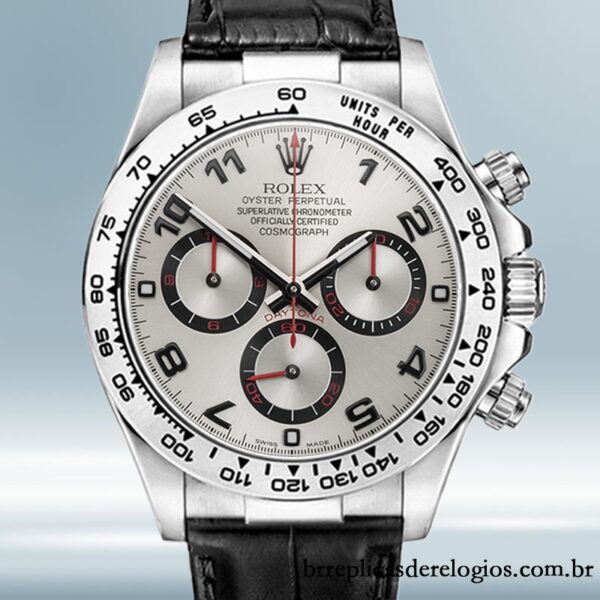 Rolex Daytona 116519-0103 masculino 40mm Mostrador Prateado Automático