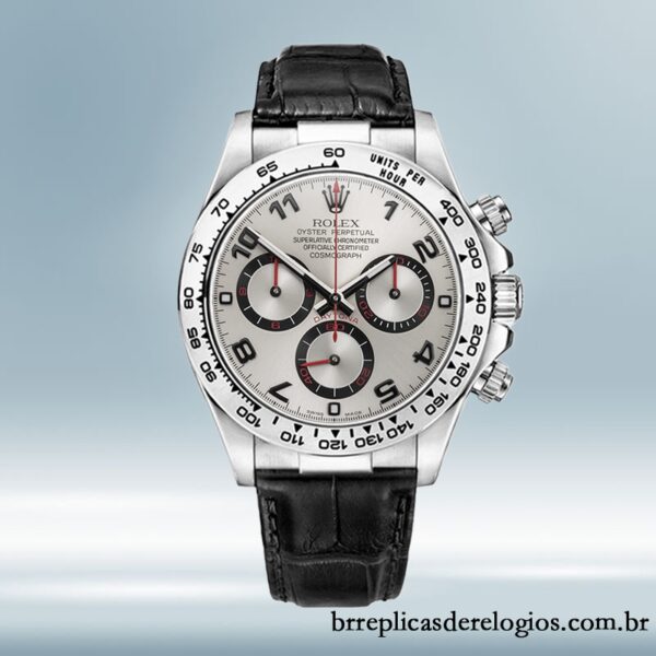 Rolex Daytona 116519-0103 masculino 40mm Mostrador Prateado Automático - Imagem 2