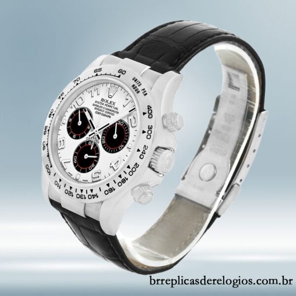 Rolex Daytona masculino 116519 40mm Automático Correia de couro - Imagem 3