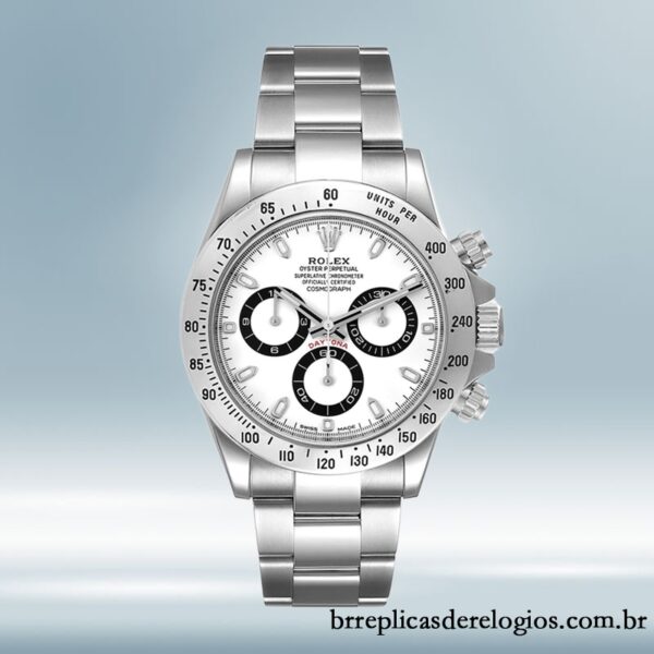 Rolex Daytona masculino 116520 40mm Automático Tom prata - Image 2