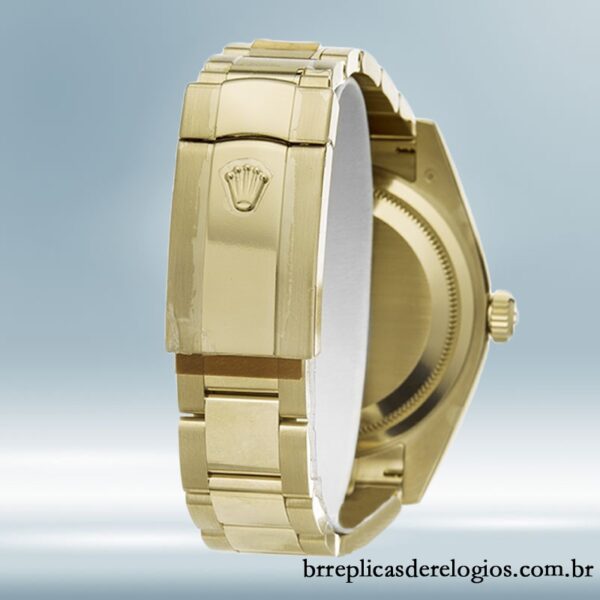 Rolex Daytona masculino 40mm 116528-0033 pulseira de ostra Tom de ouro - Image 4