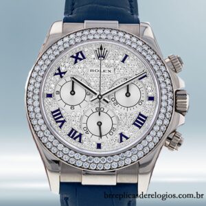 Rolex Daytona 116589 masculino 40mm Automático Mostrador Pavimentado em Diamante