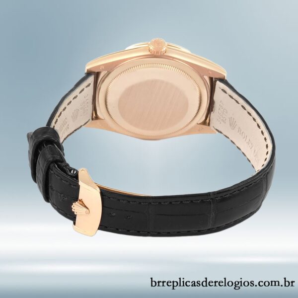Rolex Day-Date 118135-0085 36mm masculino Rosa Dourado Automático - Imagem 4