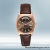 Rolex Day-Date 118135 36mm masculino Mostrador Marrom - Imagem 2