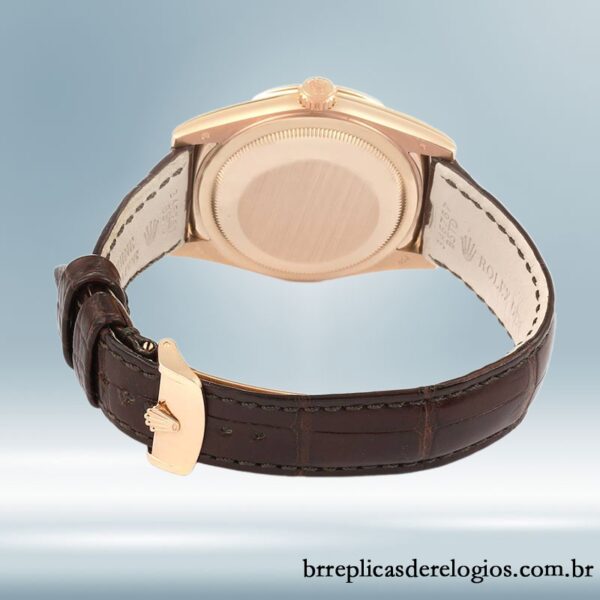 Rolex Day-Date 118135 36mm masculino Mostrador Marrom - Image 4