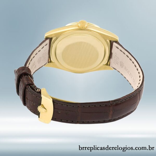 Rolex Day-Date 36mm 118138 masculino Correia de couro Automático - Image 4