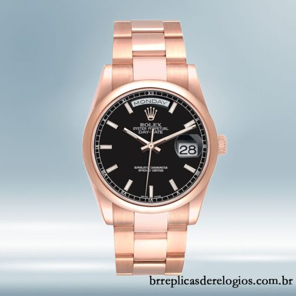 Rolex Day-Date 118205 36mm masculino Pulseira Presidente/Pulseira Ostra Automático - Image 2