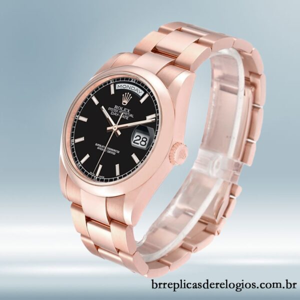 Rolex Day-Date 118205 36mm masculino Pulseira Presidente/Pulseira Ostra Automático - Image 3