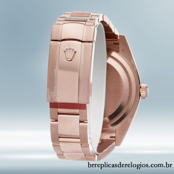 Rolex Day-Date masculino 118205 36mm Automático Rosa Dourado - Image 4