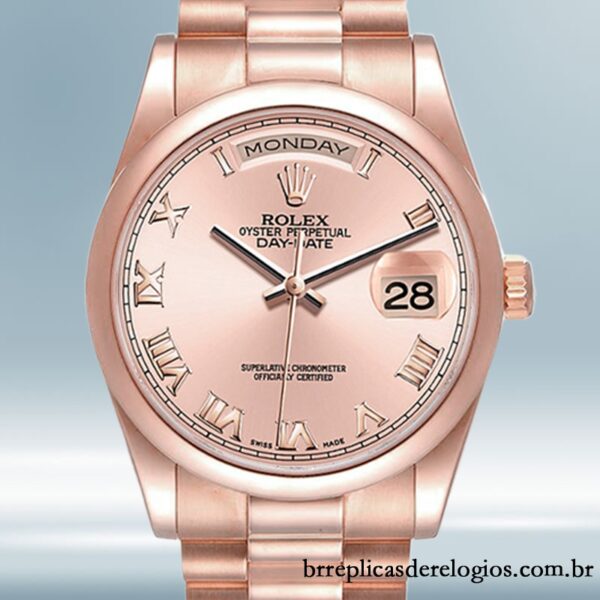Rolex Day-Date 118205 masculino 36mm Pulseira Presidente/Pulseira Ostra